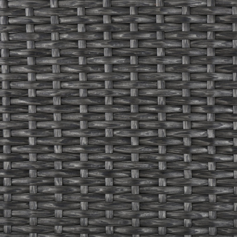 Banc de patio confortable avec coussin - rembourré de mousse, fer enveloppé de résine, relaxant sur un coussin de jardin relaxant rempli de mousse, se détendre