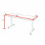 Maegan Rectangle 2 Person Training Table and Chair Set-721353614-721353612