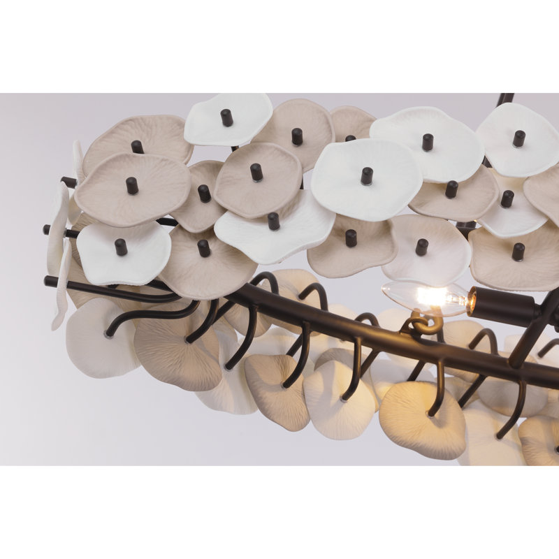 Ravelin 48" 4-Light Linear Chandelier