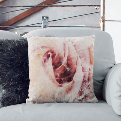 Pink Rose Flower Vol.6 Scatter Cushion