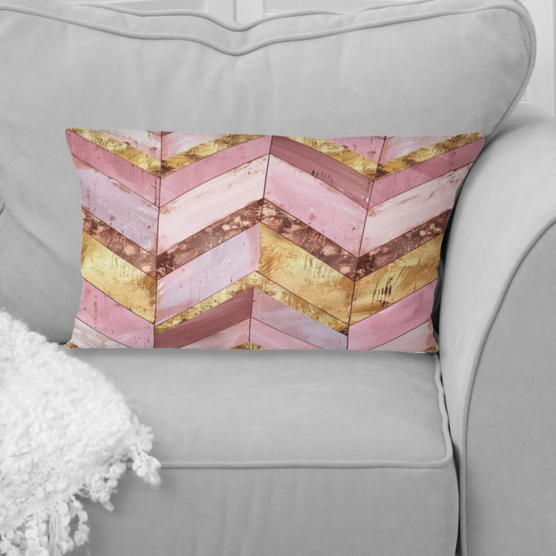 No Pattern - Midcentury Lumbar Pillow