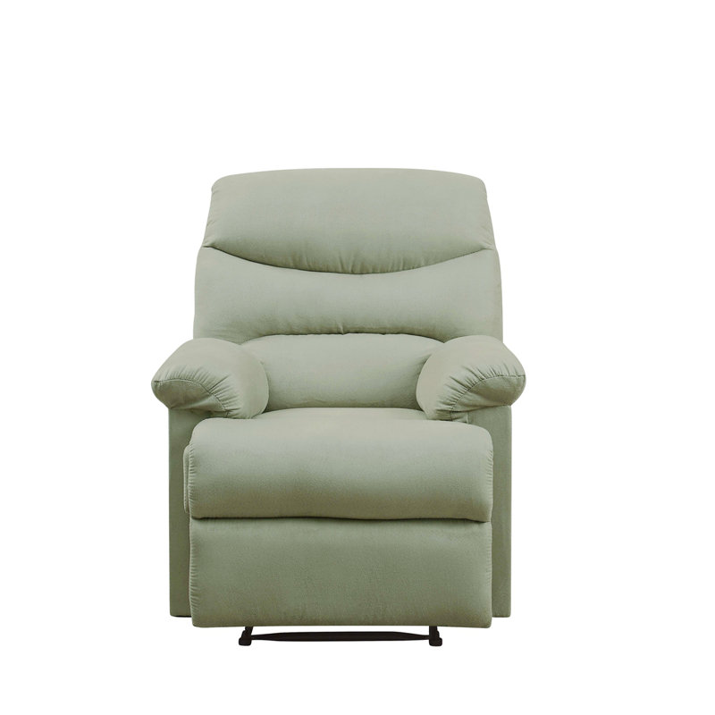 Fauteuil inclinable en microfibre, Vert