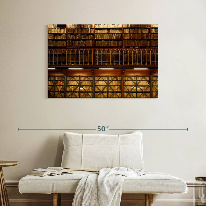 Library, 26" H x 39" W