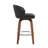 Swivel Upholstered Counter & Bar Stool With Wood Frame (Set Of 4)-118698171