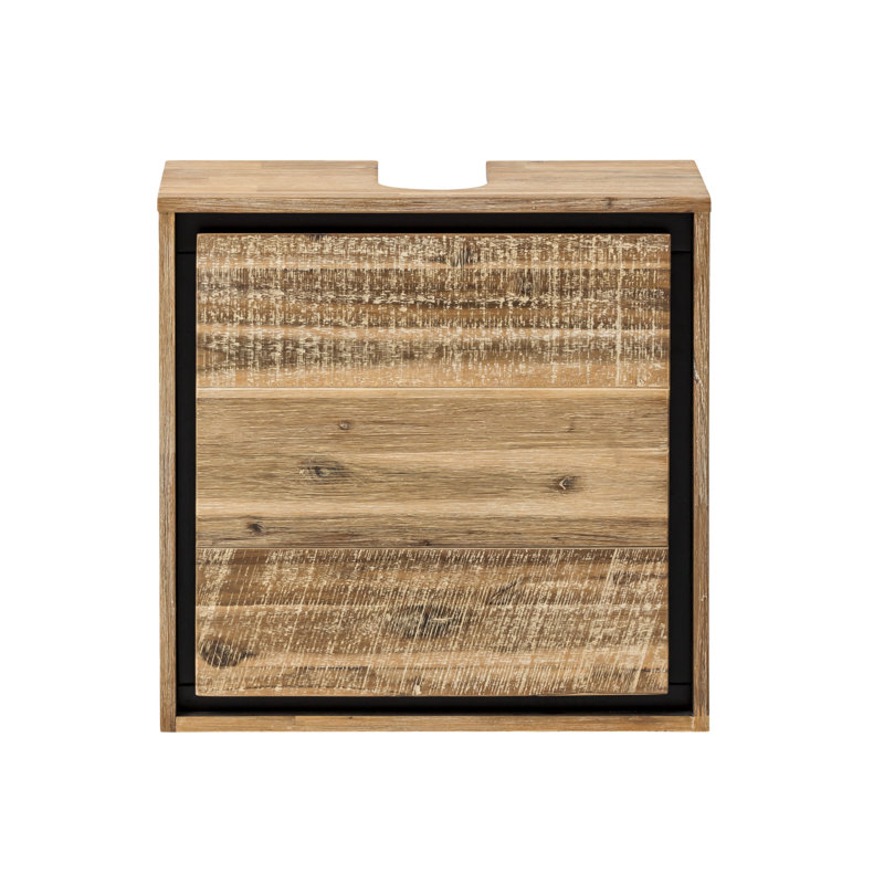 Roulers 51cm Single Bathroom Vanity Base Only in Brown