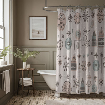 Arctic Winter Composition - Premium Shower Curtain