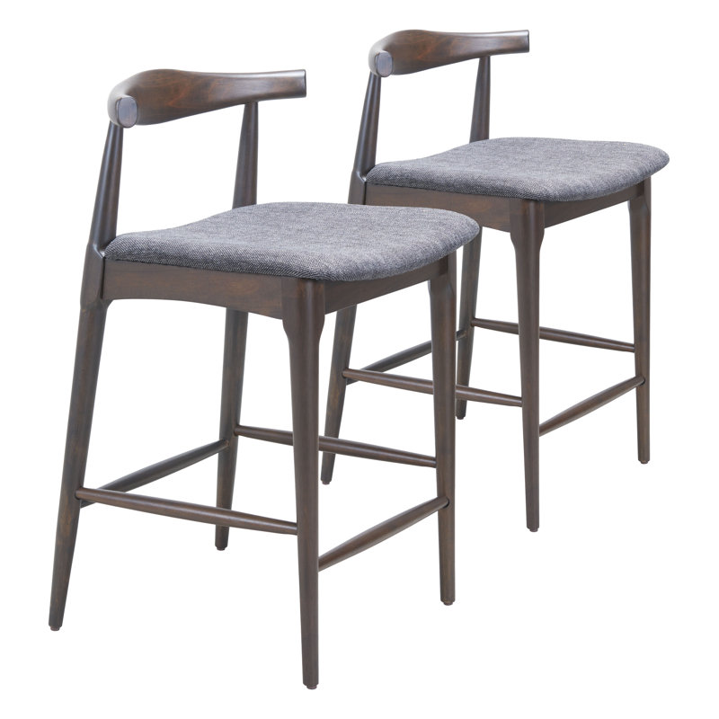 Ensemble de 2 tabourets de bar Modern, Tabouret de comptoir (hauteur de siège de 27 po)