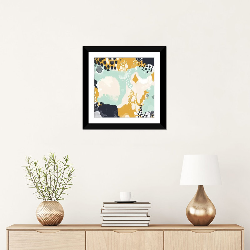 « tinsley », reproduction d’art sur toile, H 24 po x l 24 po x P 1 po, Papier d'art encadré noir