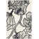 Coleman Hand Tufted Wool/Cotton Floral Rug in Ivory/Light Grey