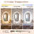 LED Oval Bathroom Mirror With Lights Vanity Mirror, With Dimmable Anti Fog Function-440467429-440467431