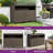 Menasseh Polyethylene Weather Resistant Outdoor Sideboard-336495968