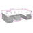 Vidaxl Garden Sofa Set Black