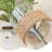 Green + Nut-brown Rectangle Sandstone Wall art-118619182