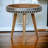 Small Patterned Nordic Style End Table