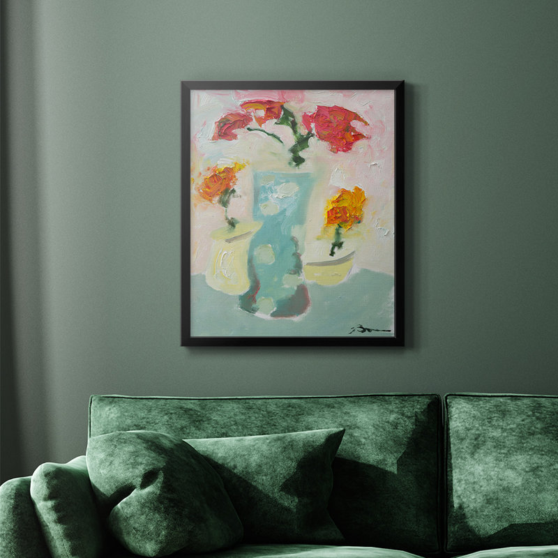 Toile encadrée de qualité supérieure The Matriarch - prête à être accrochée, Noir, H 20 po x l 16 po