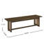 Solid Wood Top Dining Set-437784637