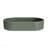 23.6'' Concrete Oval Modern Dark Green Bathroom Sink