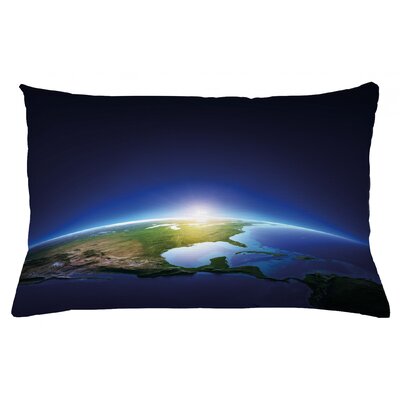 Earth Indoor/Outdoor Lumbar Pillow Cover -  Ambesonne, min_37983_26x16