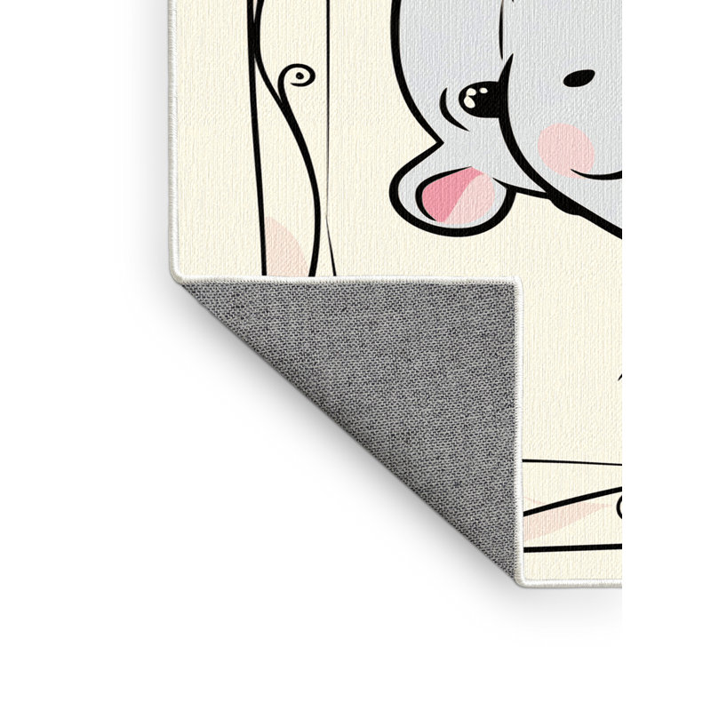 Tapis pour enfants East Urban Home, Rectangulaire 8 pi x 12 pi