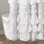Rideau de douche blanc 72 po x 72 po