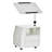 60cm W Steel Bedside Table