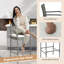 Tabouret de bar d'extérieur 30 po avec coussin Knittie-1922980535