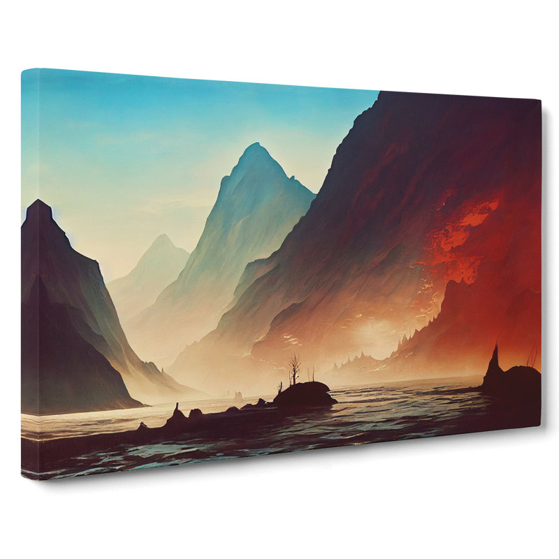 Mountain River Vol.3 - Wrapped Canvas