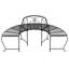 Florizel Steel Outdoor Bench