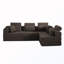 Canapé modulaire rembourré en L-63555407