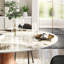 Ensemble repas 5 pièces Otelia + grandes chaises noires pour 4/6/8/10-2272902-2272897-2272899