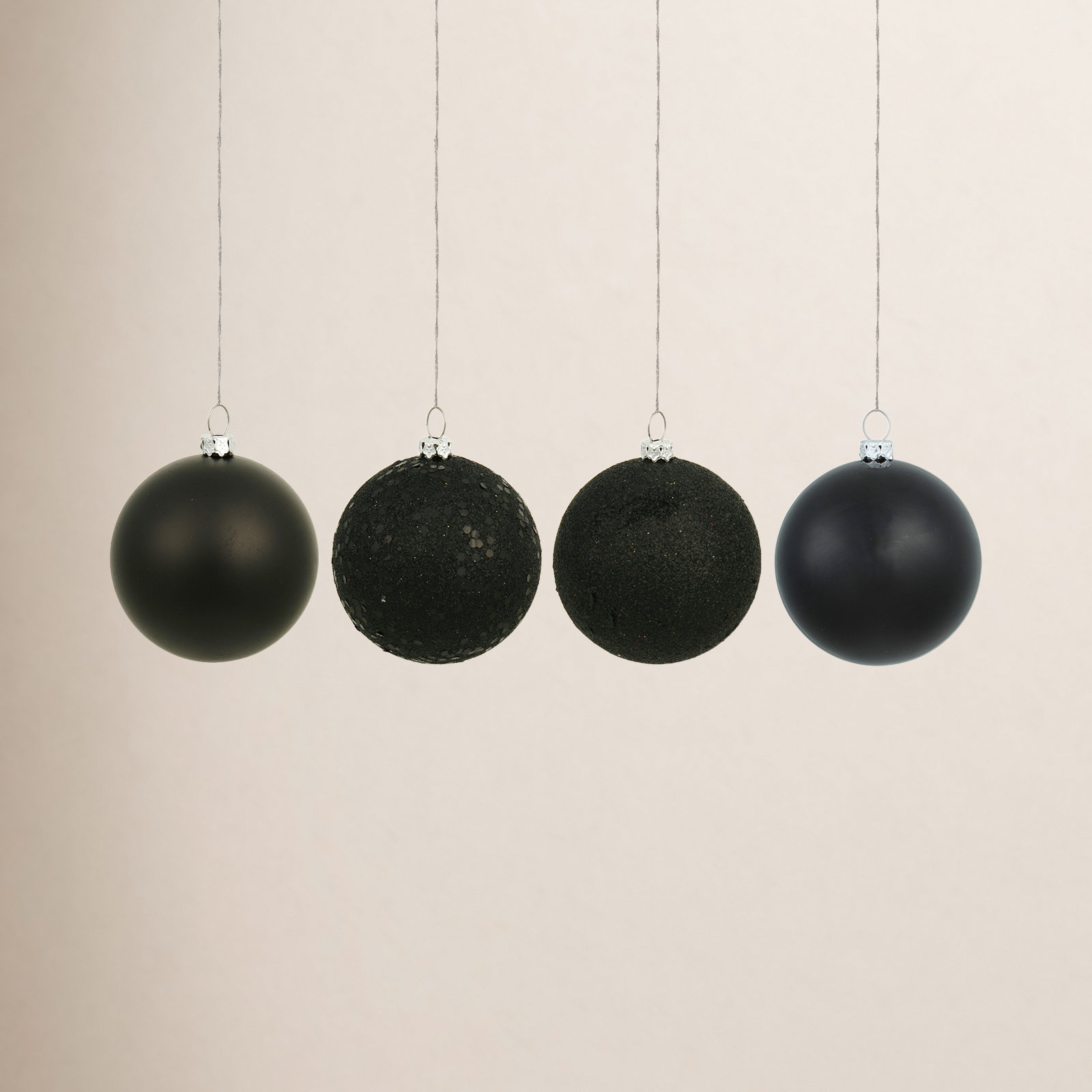 2" Bauble, Black