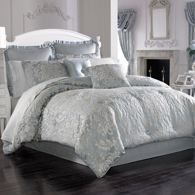 Faith 4 Piece Comforter Set, Queen Comforter + 3 Additional Pieces