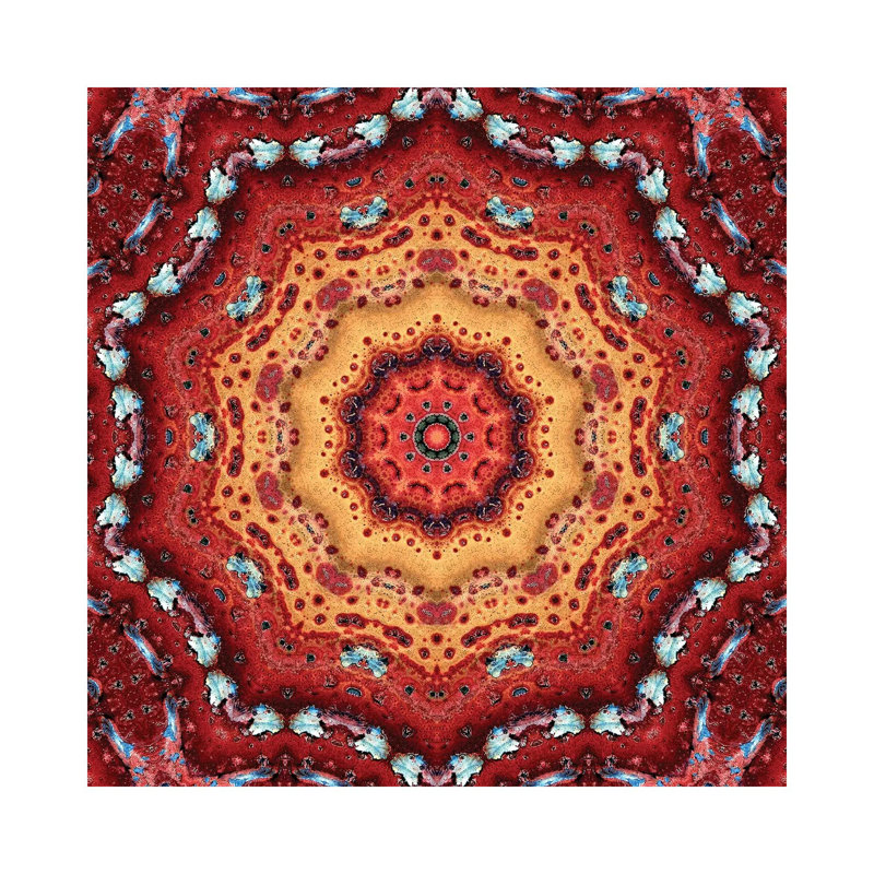 Nansei Mandala II by LuAnn Ostergaard - Print on Canvas, Wrapped Canvas, 45.72 cm H x 45.72 cm W x 1.91 cm D