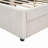 Upholstered Platform Bed with Drawers-1124910596