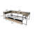 Daybed Corner Bed Frame With 2 Drawers, Desk And Bookcase Storage, Platform Bed With Charging Station-2083997790
