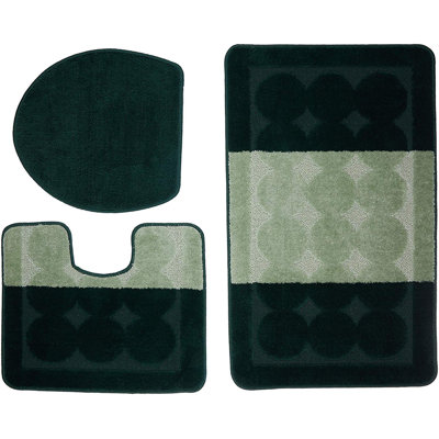 Ensemble de tapis de bain 3 pièces Occil