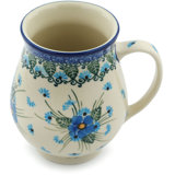 Forget Me Not Stoneware Coffee Mug
