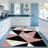 Geometric Marble & Glitter Area Rug, Soft And Lightweight, Suitable For All Seasons, Easy To Maintain And Easy To Clean, Machine Washable Carpet Floor Mat, Suitable For Living Room, Bedroom, Hallway, Balcony, Patio, Room Decor, Home Decor, Outdoor Decor-832065210