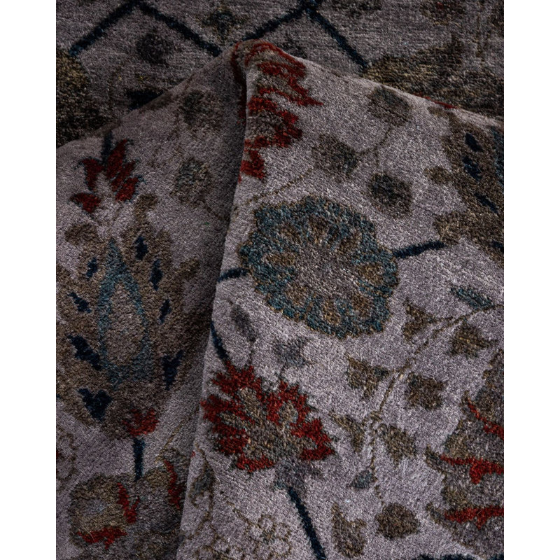 Fine Vibrance One-of-a-Kind 3' 4" X 5' 0" Hand Knotted Area Rug