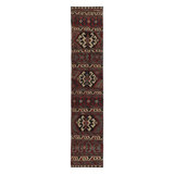 Kilim/Flatweave One-of-a-Kind 3'0x15'0 Hand Knotted Area Rug