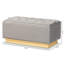 88.9cm Wide Tufted Rectangle Solid Colour Standard Ottoman with Storage-1069754098