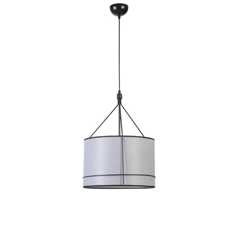 Chandle Chandelier, Black/Grey