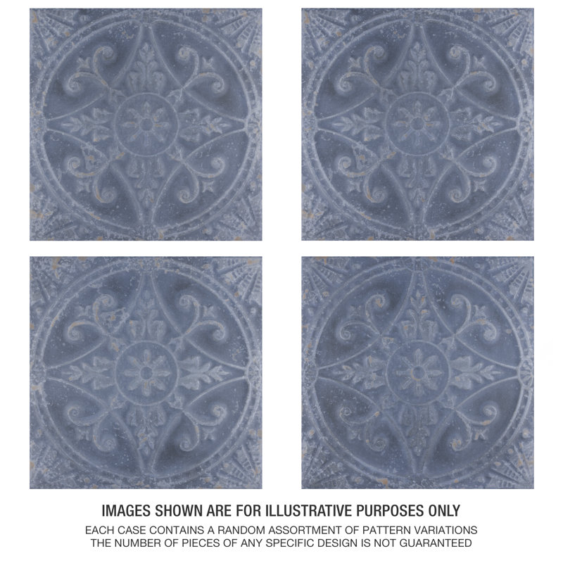 Saja 13" x 13" Ceramic Wall & Floor Tile