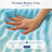 Molley 2"in Memory Foam Mattress Topper 5-Zone Pressure Relief Support Pad,Full,Blue-280264993-280265004