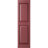 Lifetime Vinyl Standard Two Equal Raised Panel Shutters with Shutter-Locks & Matching Screws-15752803-15752827-102530924