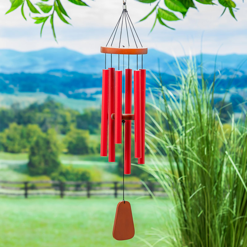 Carillon à vent à la main Avria, bannière étoilée, 30 po