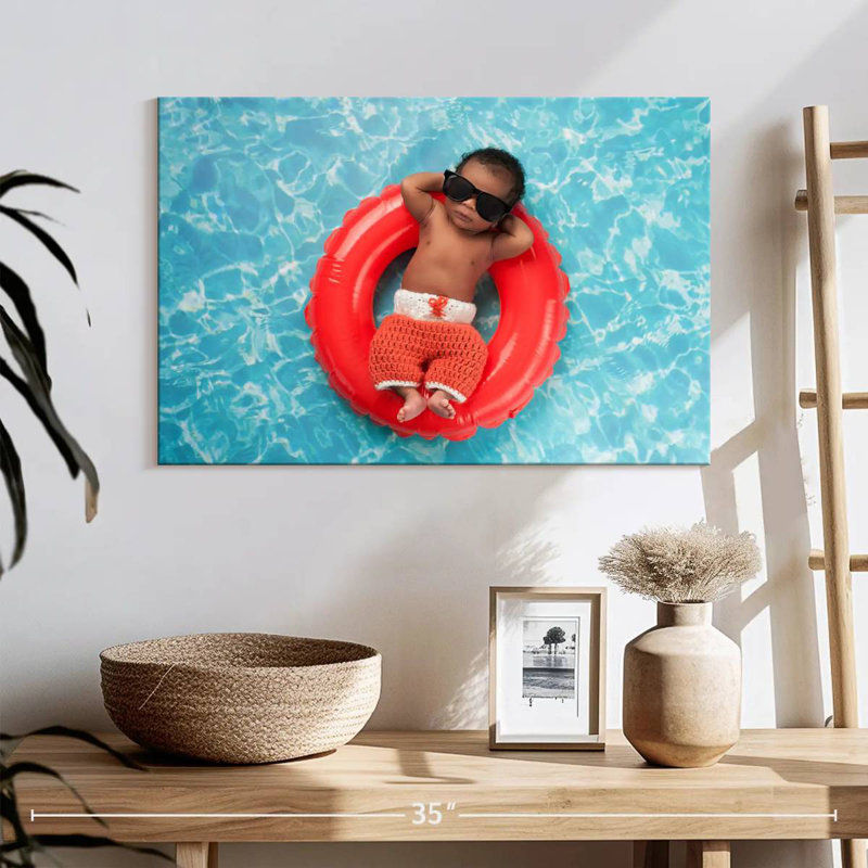 Leisha Swim Ring Baby, 16" H x 24" W