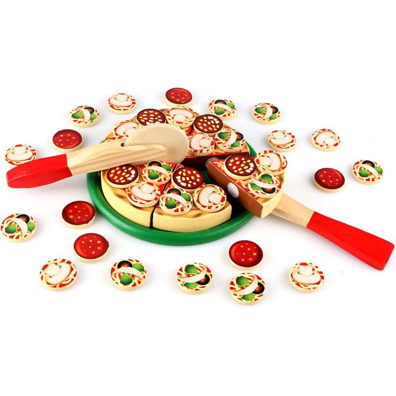 Preschool Play Food with Kitchen Accessories