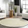 Orlean 100% Jute Area Rug – Handwoven, Bohemian & Rustic Style, Non-Slip, Ideal for High-Traffic Areas