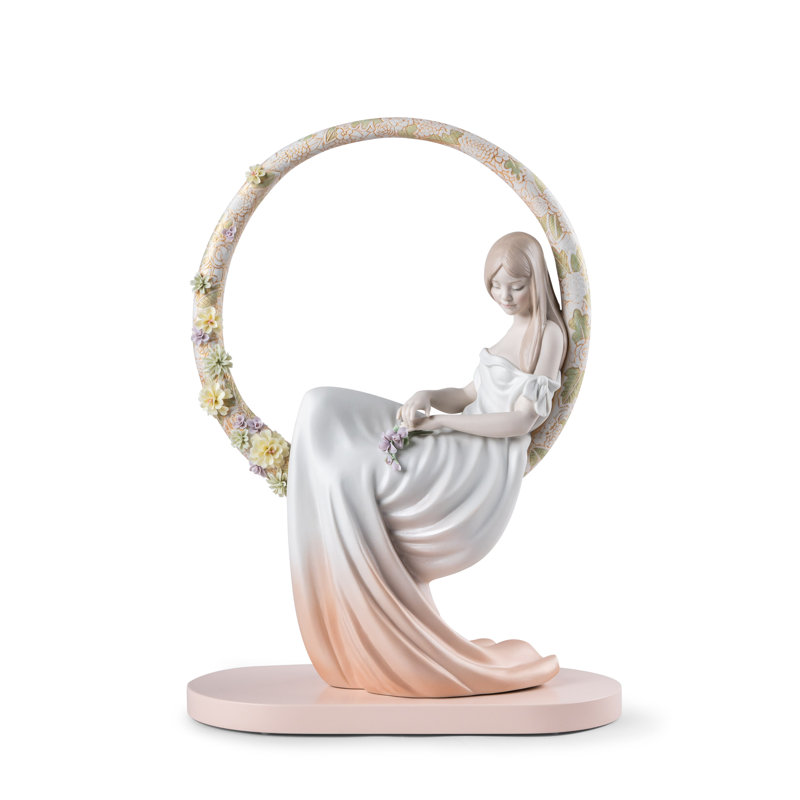 In Her Thoughts Woman Figurine
